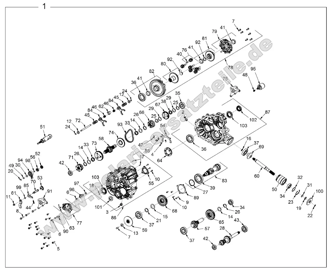Drive Train, Main Gearcase (from 2/23/16) Drive Train, Main Gearcase (from 2/23/16)