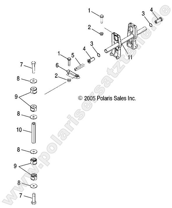 SUSPENSION, TORSION BAR SUSPENSION, TORSION BAR