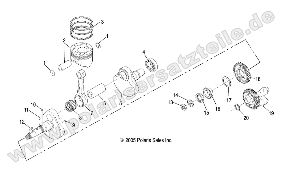 CRSANKSHAFT AND PISTON CRSANKSHAFT AND PISTON