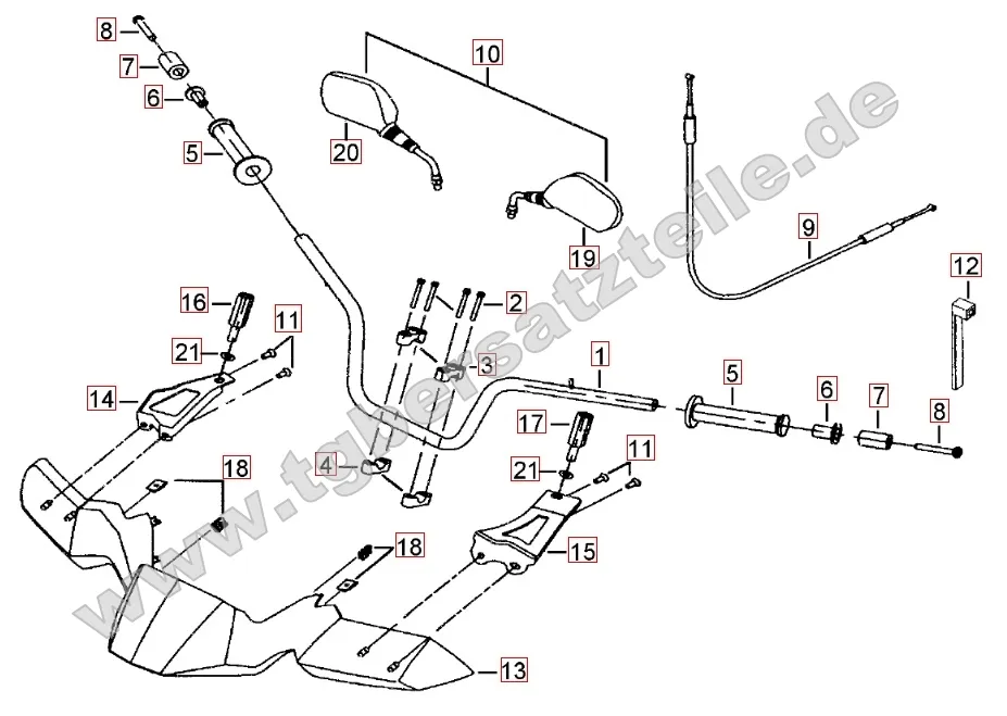 Lenker - Spiegel Lenker - Spiegel