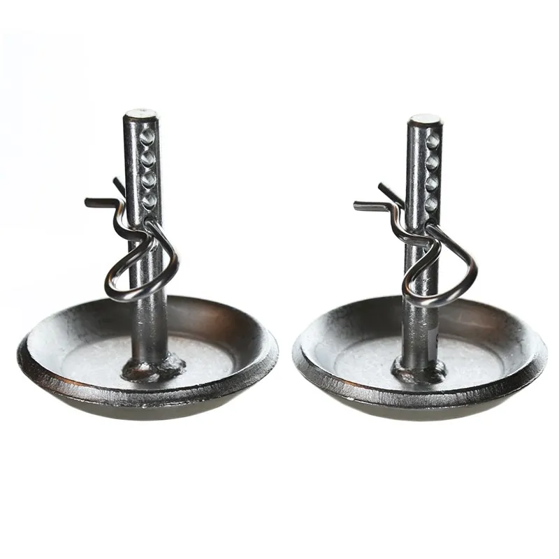 Kolpin High Rise Plow Schneeschild Gleitteller verstärkt 7 mm - 2 Stück