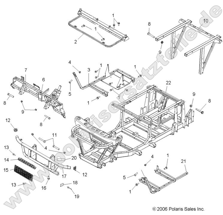 Chassis, Frame and Front Bumper