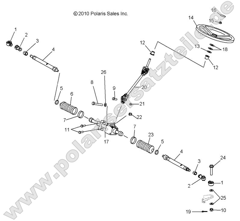 Steering, Steering Asm.