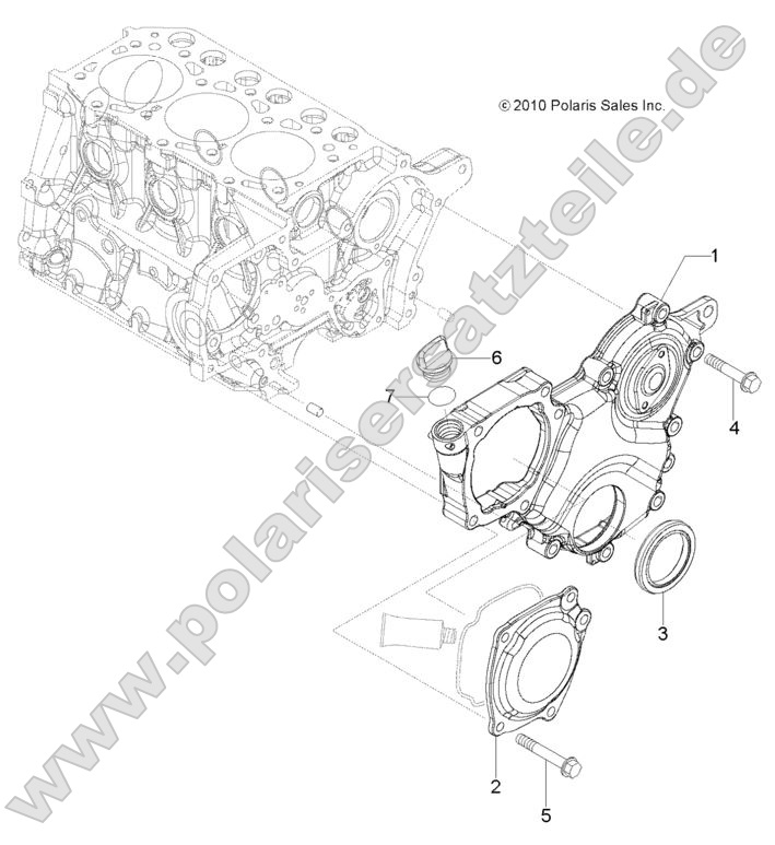 Engine, Gear Housing Engine, Gear Housing