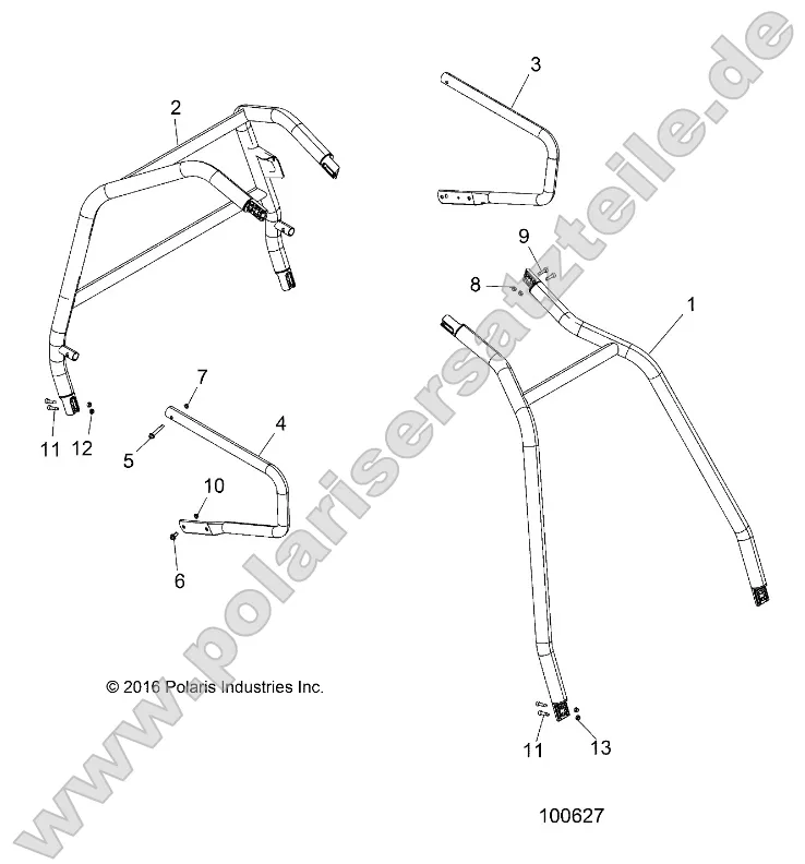 Chassis, Cab Frame and Side Bars Chassis, Cab Frame and Side Bars