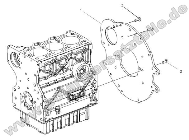 Engine, Flange Plate