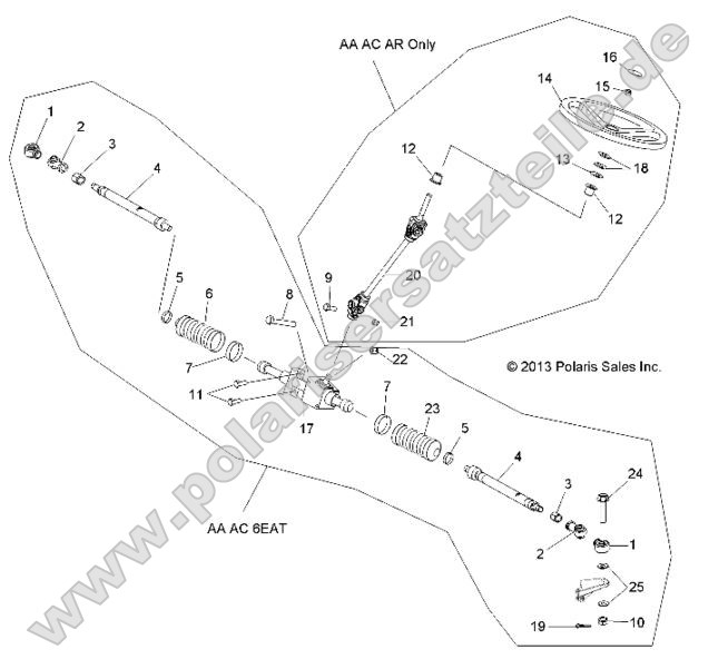 Steering, Steering Asm.