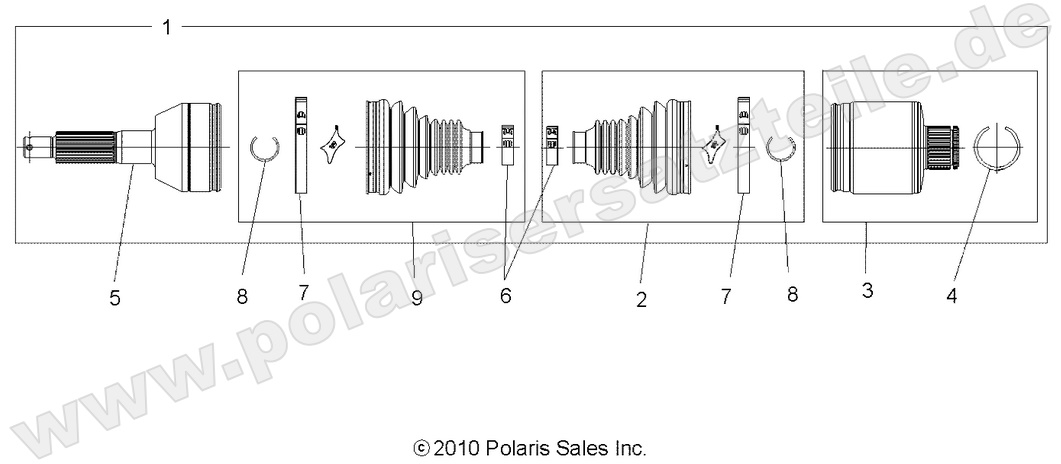 DRIVE TRAIN, REAR DRIVE SHAFT DRIVE TRAIN, REAR DRIVE SHAFT