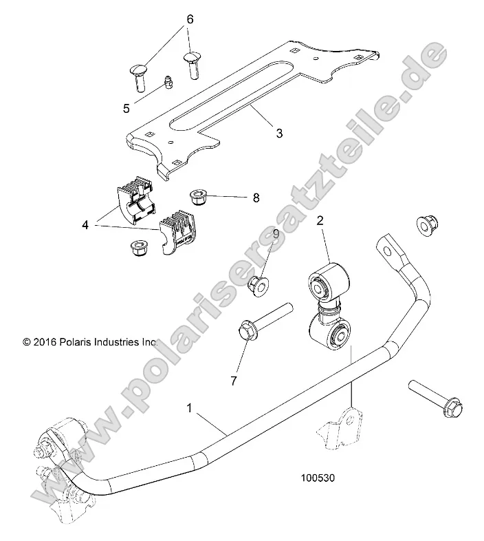 Suspension, Stabilizer Bar, Front Suspension, Stabilizer Bar, Front