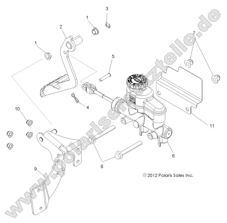 Brakes, Pedal and Master Cylinder Brakes, Pedal and Master Cylinder