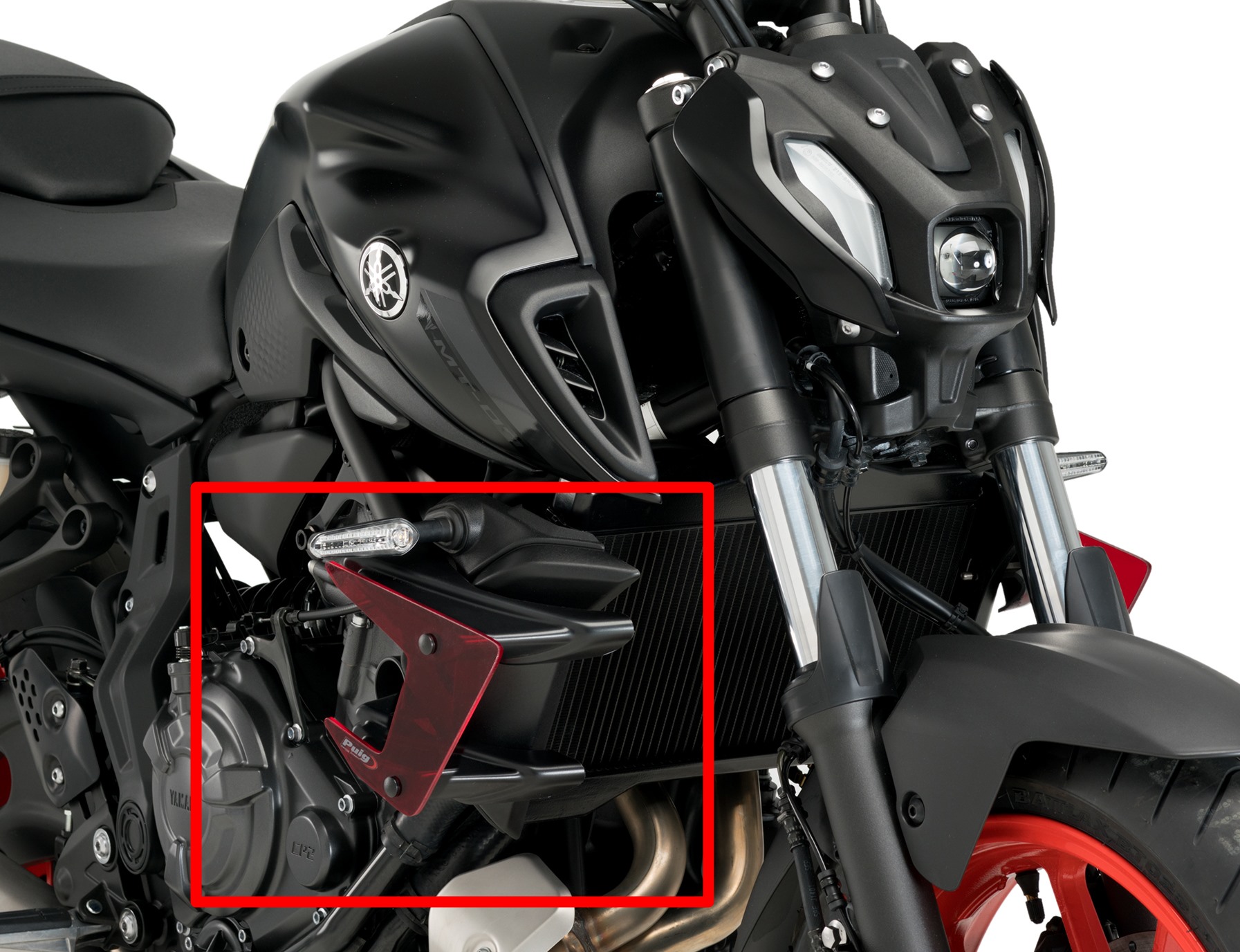 Puig-Naked-Side-Downforce-Spoiler-rot-Yamaha-MT-07-2021-24-20621R-2 Puig Naked Side Downforce Spoiler - rot - Yamaha MT-07 /Pure 2021-24 - 20621R