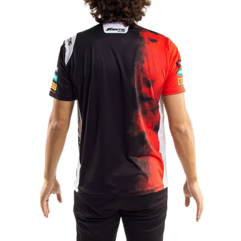 Fantic Original T-Shirt schwarz/rot/weiß - FANTIC RACING REPLICA - S - TEES205RAC01