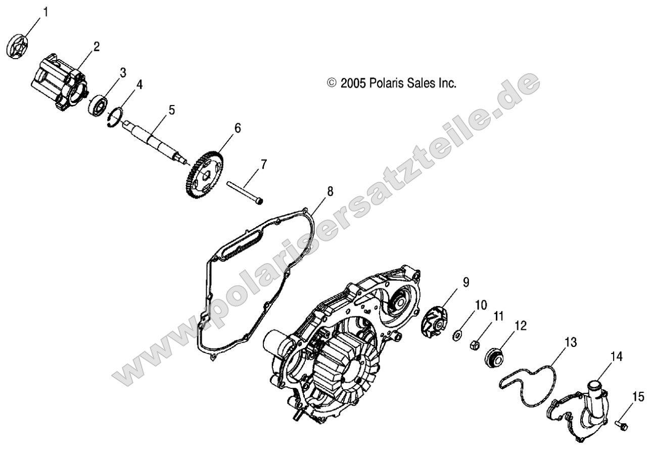 Oil Pump and Water Pump
