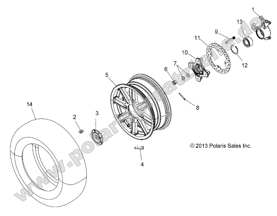 Wheels, Front and Hub Wheels, Front and Hub