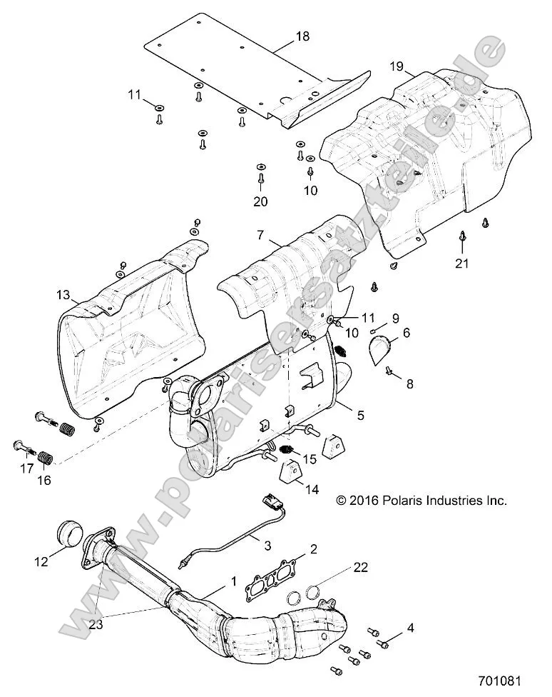 Engine, Exhaust System Engine, Exhaust System