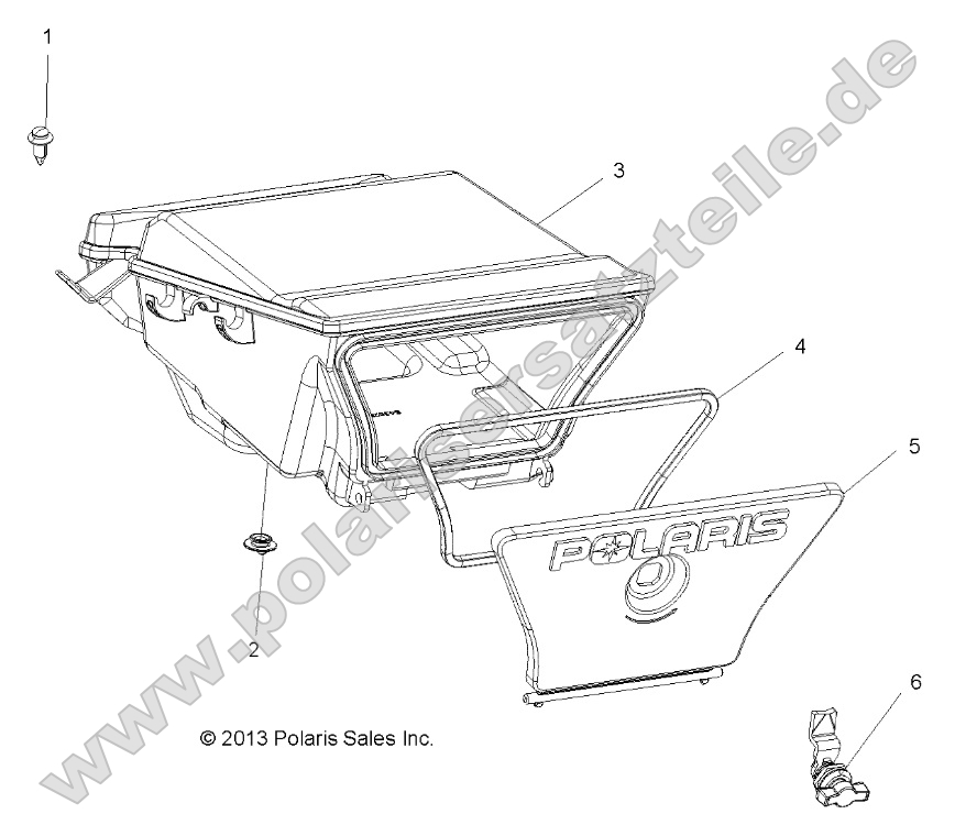 Body, Storage Box, Rear Body, Storage Box, Rear