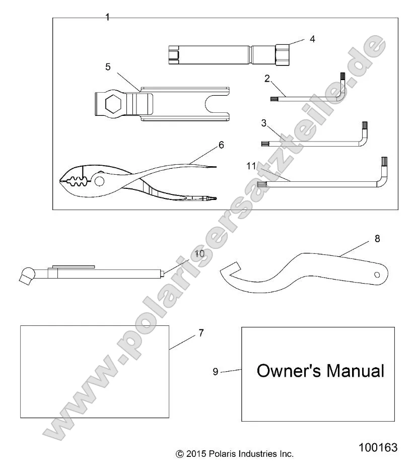 References, Tool Kit and Owners Manual References, Tool Kit and Owners Manual