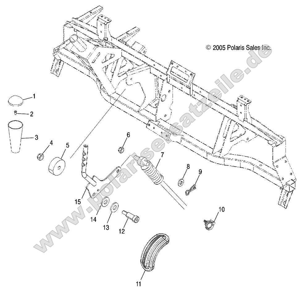 Drive Train, Gear Selector Drive Train, Gear Selector