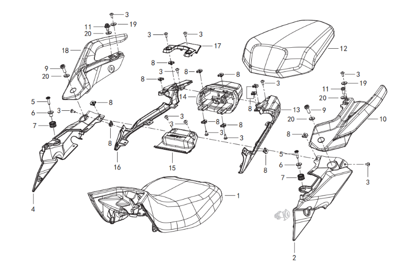 Heckverkleidung Heckverkleidung