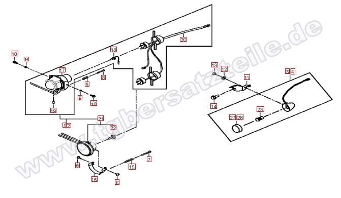 Scheinwerfer-Blinker vorne