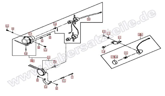 Scheinwerfer-Blinker vorne