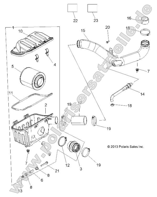 Engine, Air Intake System