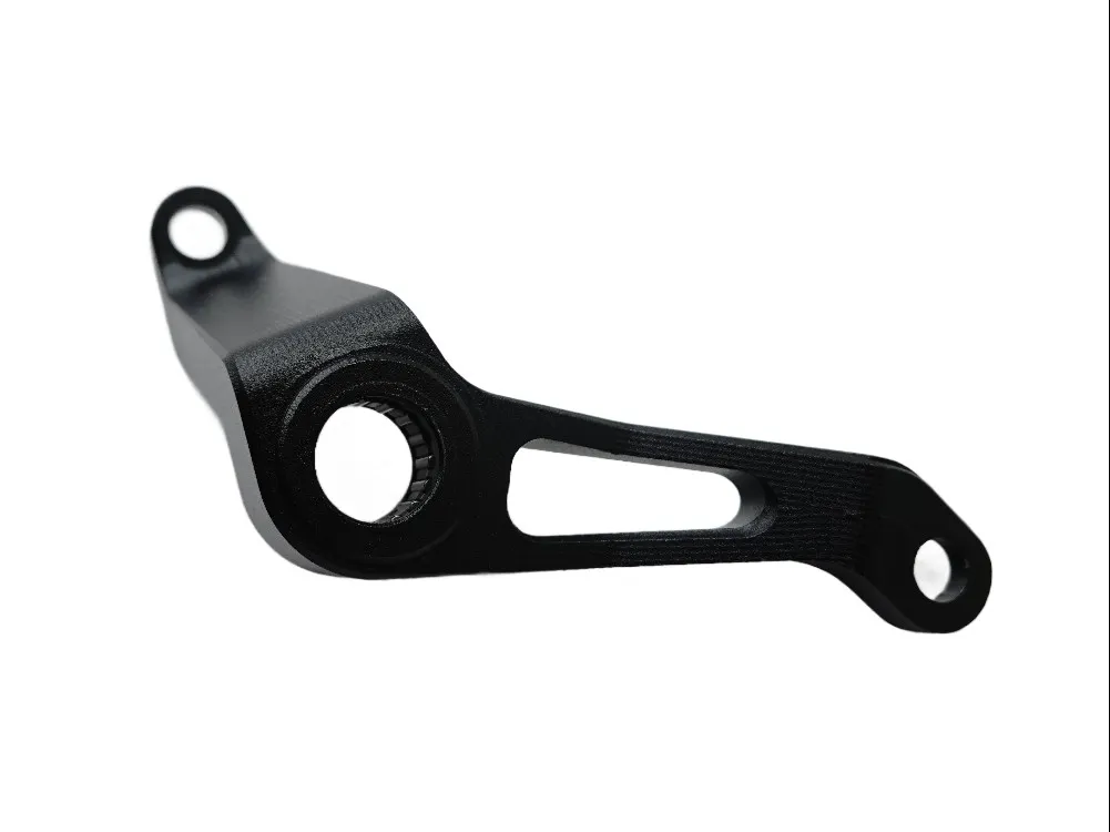 TMP Schaltwellenabstützung schwarz - Yamaha R7 / MT-07 / Tenere 700 / Tracer 700 / XSR 700