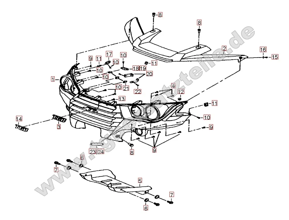 Stoßstange vorne Stoßstange vorne