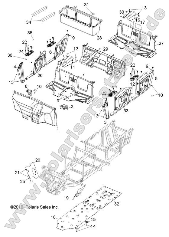 Body, Floor and Fenders