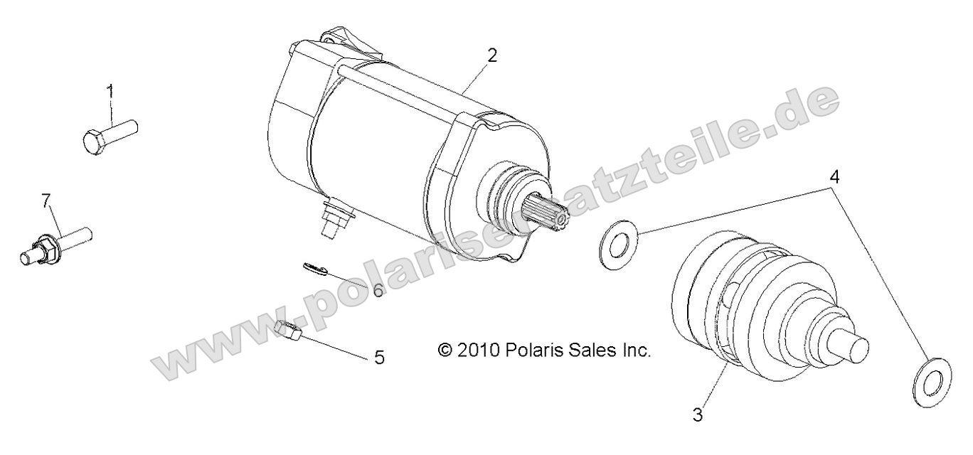 Engine, Starting Motor