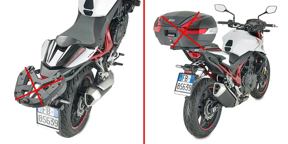 Givi_Topcasetraeger_fuer_Monokey_und_Monolock_Koffer___Honda_CB_750_Hornet_2023_24__SR1200_2 Givi Topcaseträger für Monokey und Monolock Koffer - Honda CB 750 Hornet 2023-24