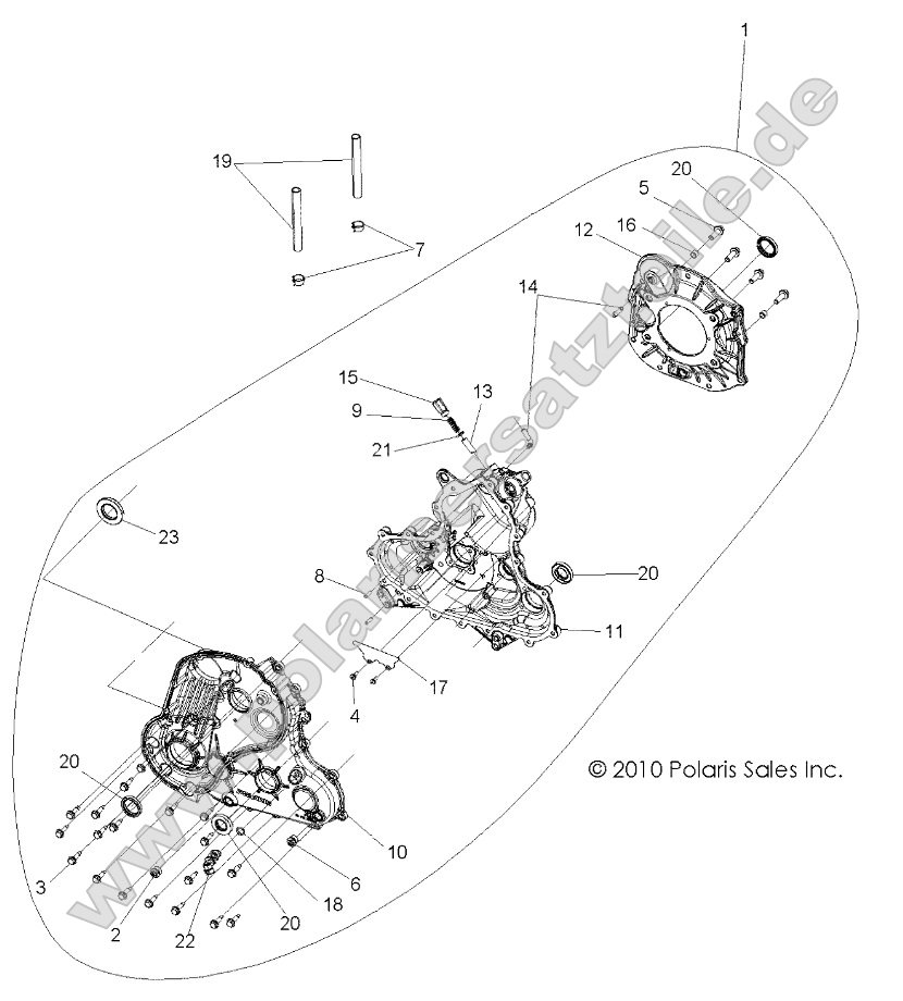 Drive Train, Main Gearcase Drive Train, Main Gearcase