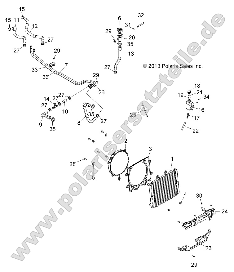 Engine, Cooling System Engine, Cooling System