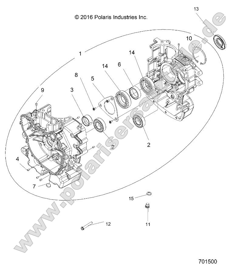 Engine, Crankcase Engine, Crankcase