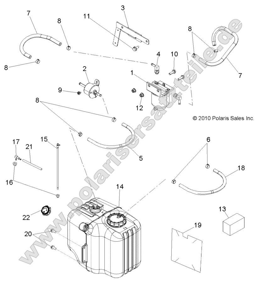 Body, Fuel Tank Asm.