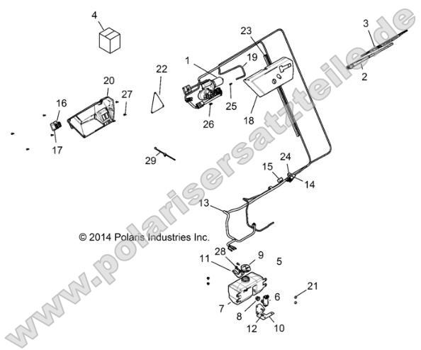 Body, Windshield Wiper Body, Windshield Wiper