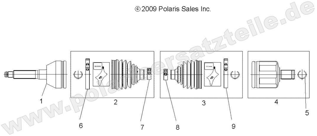 DRIVE TRAIN, FRONT DRIVE SHAFT DRIVE TRAIN, FRONT DRIVE SHAFT