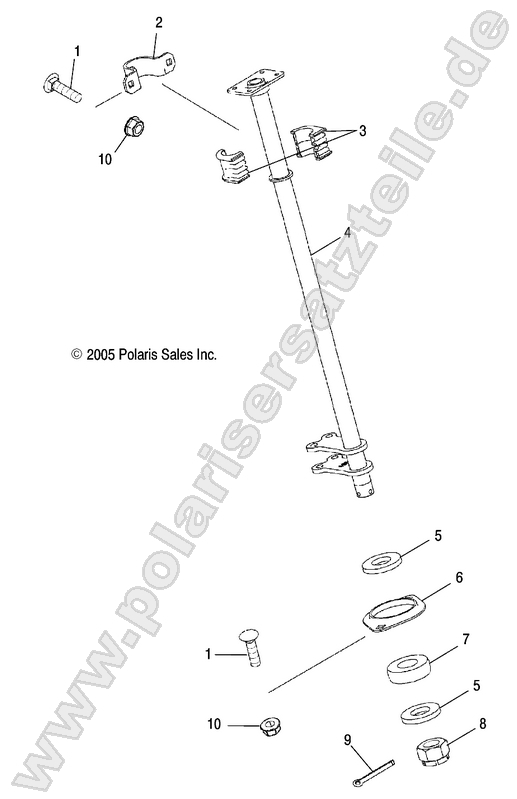 STEERING POST STEERING POST