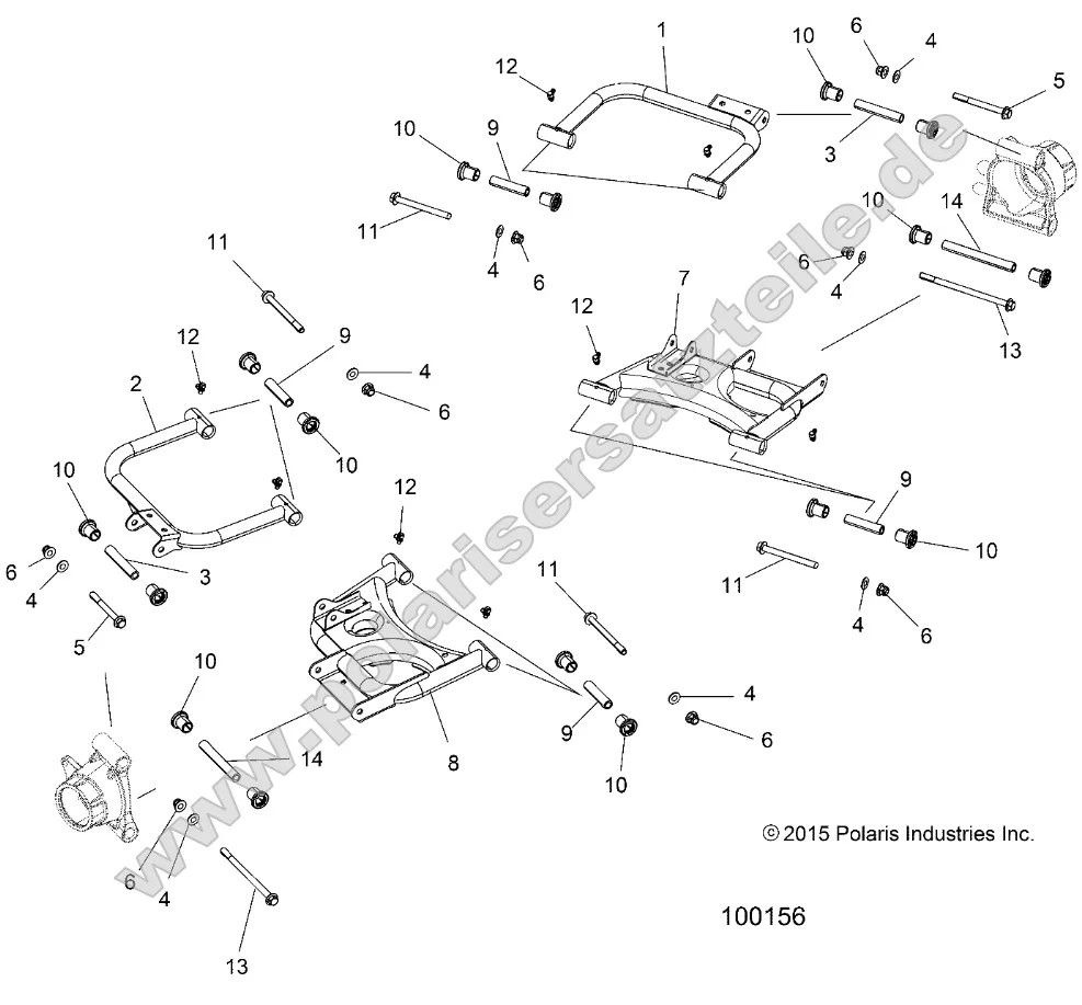 Suspension, Rear Control Arms Suspension, Rear Control Arms