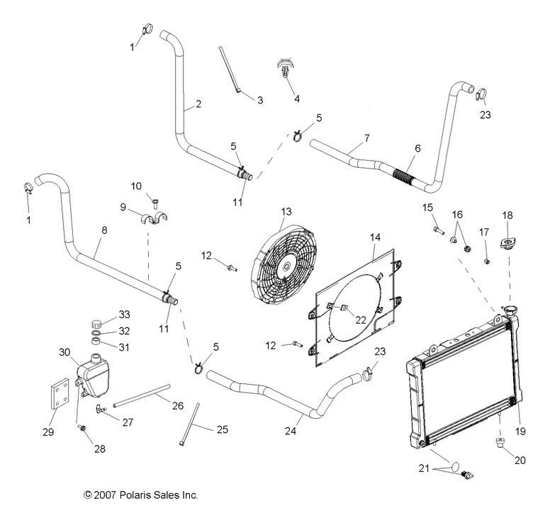 Engine, Cooling System Engine, Cooling System
