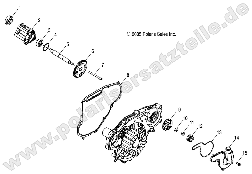 OIL PUMP and WATER PUMP