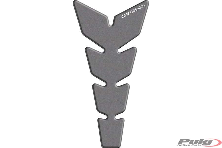 PUIG TANK PAD LEATHER F/GRAU - 9304U