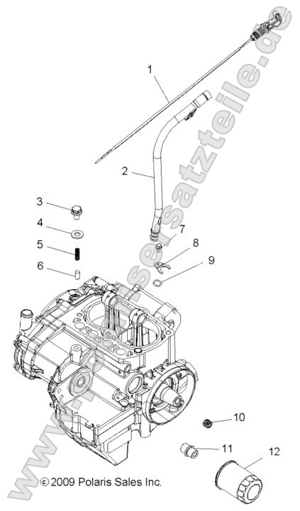 Engine, Oil Filter and Dipstick Engine, Oil Filter and Dipstick