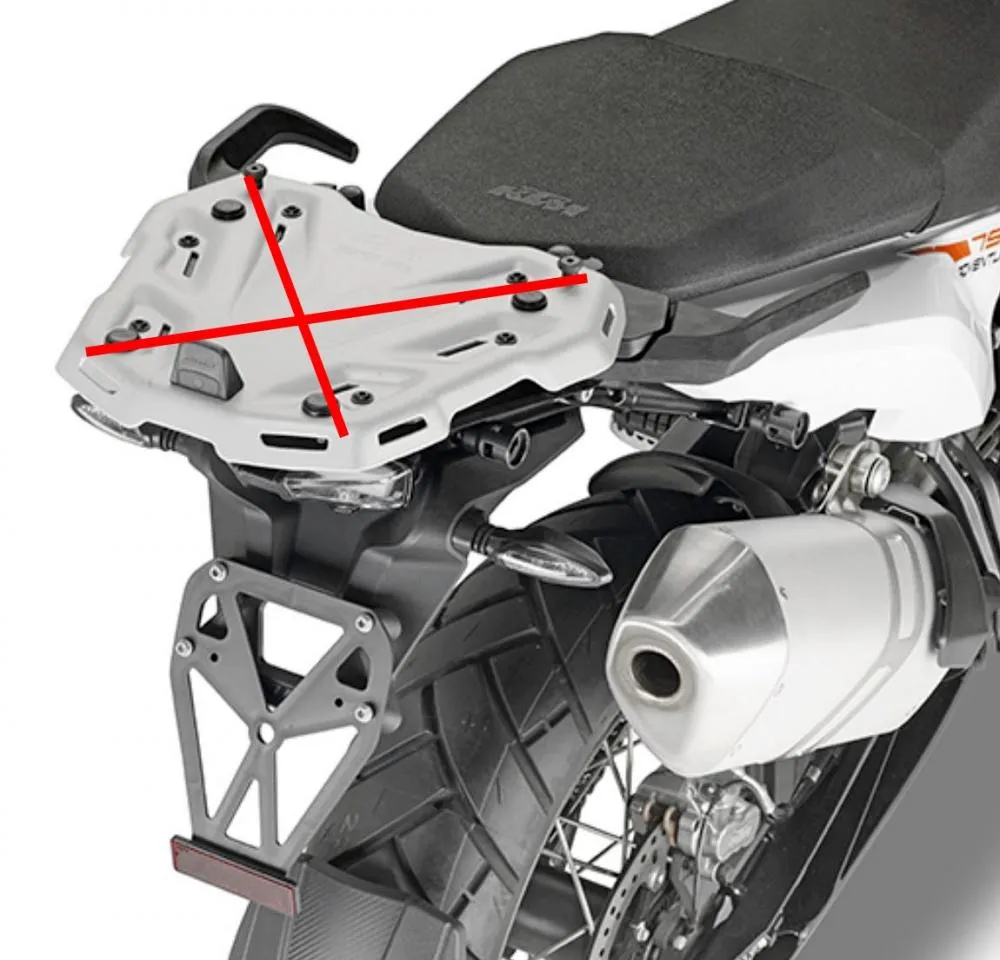 Givi_Topcasetraeger_fuer_Monokey_und_Monolock_Koffer___Husqvarna_KTM_SR9430_1 Givi Topcaseträger für Monokey und Monolock Koffer - Husqvarna Norden 901 | KTM Adventure 790 / 890 2019-