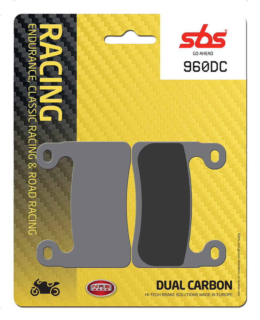 SBS_960_DC SBS Bremsbeläge DC Dual Carbon Racing "Trackday" - 960DC