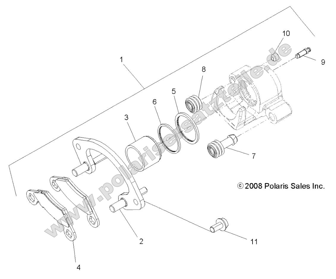 Brakes, Rear Caliper