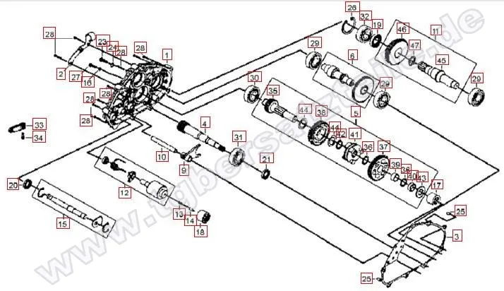 Getriebe-Getriebedeckel