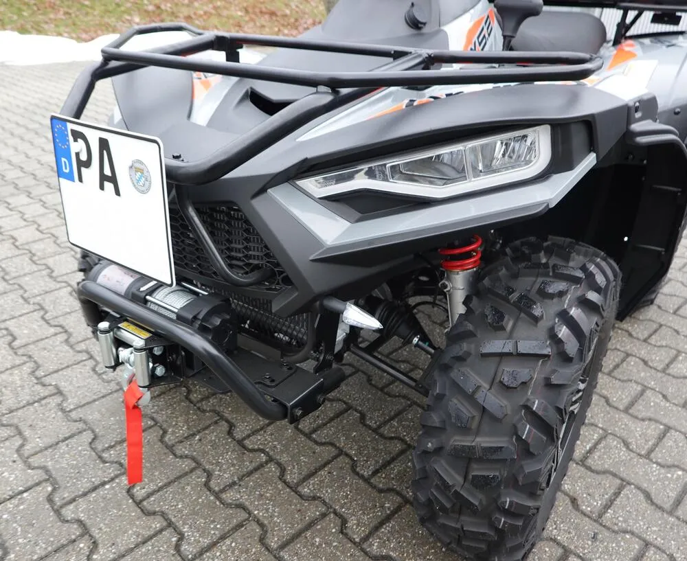 TMP-Kennzeichenhalter-Nummernschildhalterung-Online-X-5-2-4 TMP Kennzeichenhalter vorne / Nummernschildhalterung - Online X 4.2 / X 5.2 / X 5.2 R | Linhai LM 52