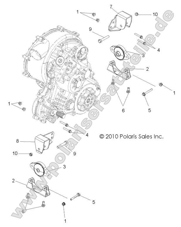 Drive Train, Transmission Mounting