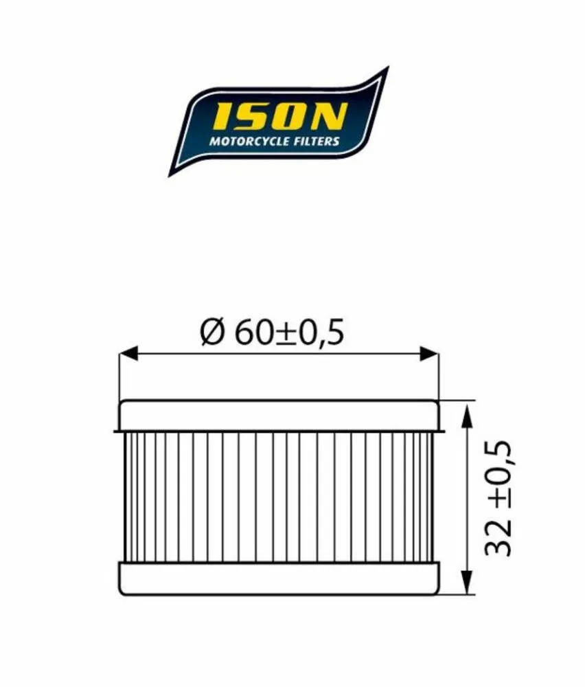 ISON Ölfilter 136 Beta MASH Suzuki